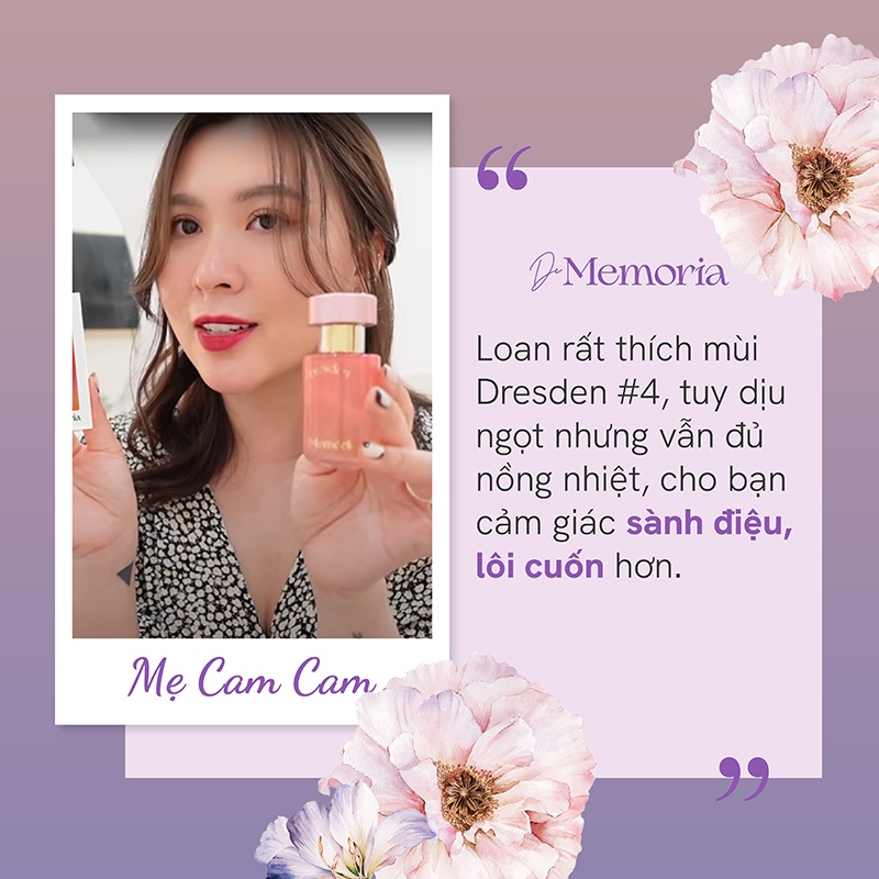 Nước Hoa Hàn Quốc De Memoria 30ml
