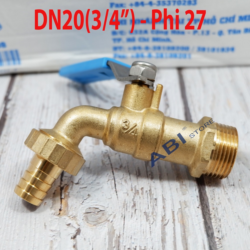 Vòi nước nhà tắm mbv minh hòa việt nam cao cấp, vòi hồ dn15, dn20