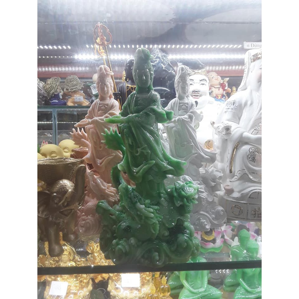 Tượng Phật Bà Quan Âm Đứng Rồng