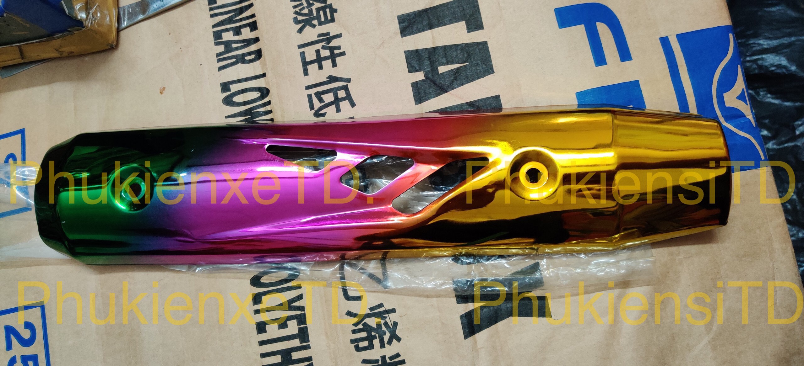 Ốp pô Titan ,ốp Cate titan lắp Sirius