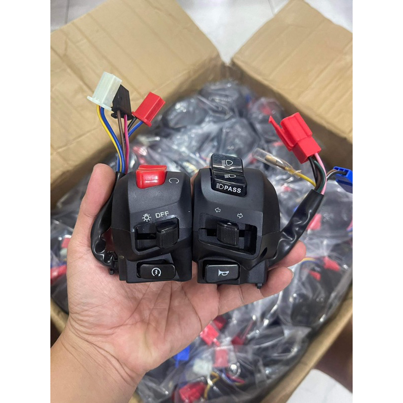 Cặp cùm công tắc ex150 loại1
