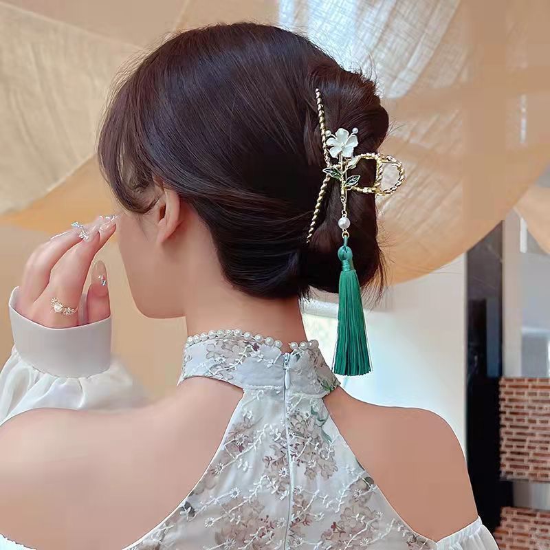 Kẹp tóc phong cách cổ trang - UniLabel