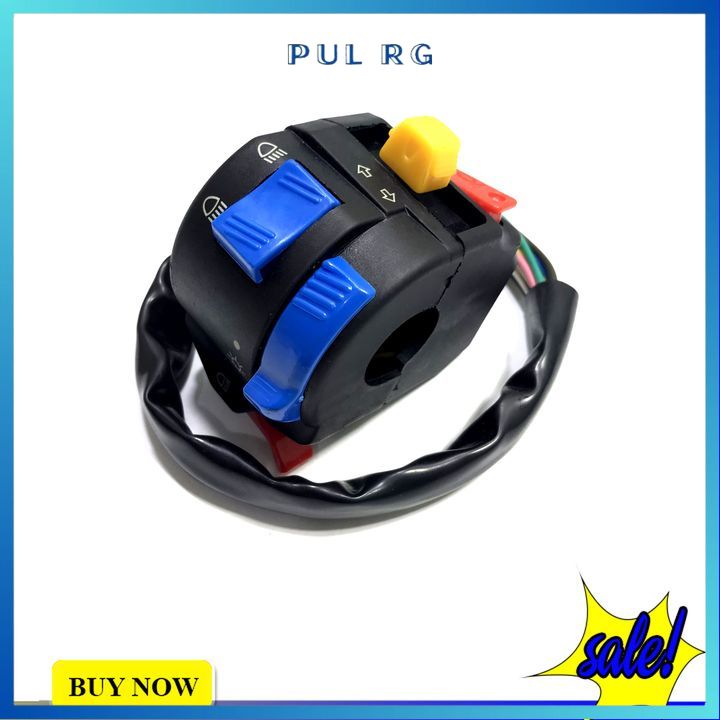 Bộ cùm công tắc fz trái phải passing on off gắn xe máy