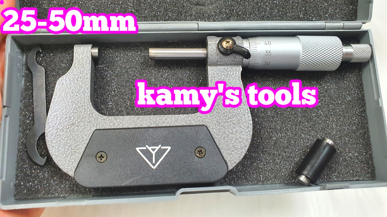 Panme cơ khí 0-25mm 25-50mm chữ y loại tốt