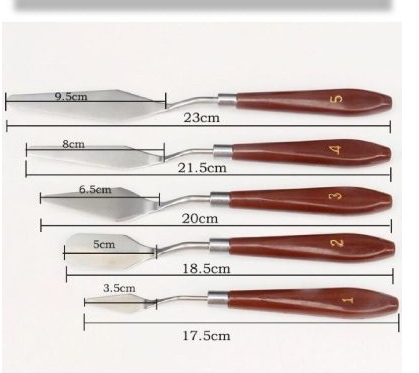 Set of 5 Cake Decorating Tools