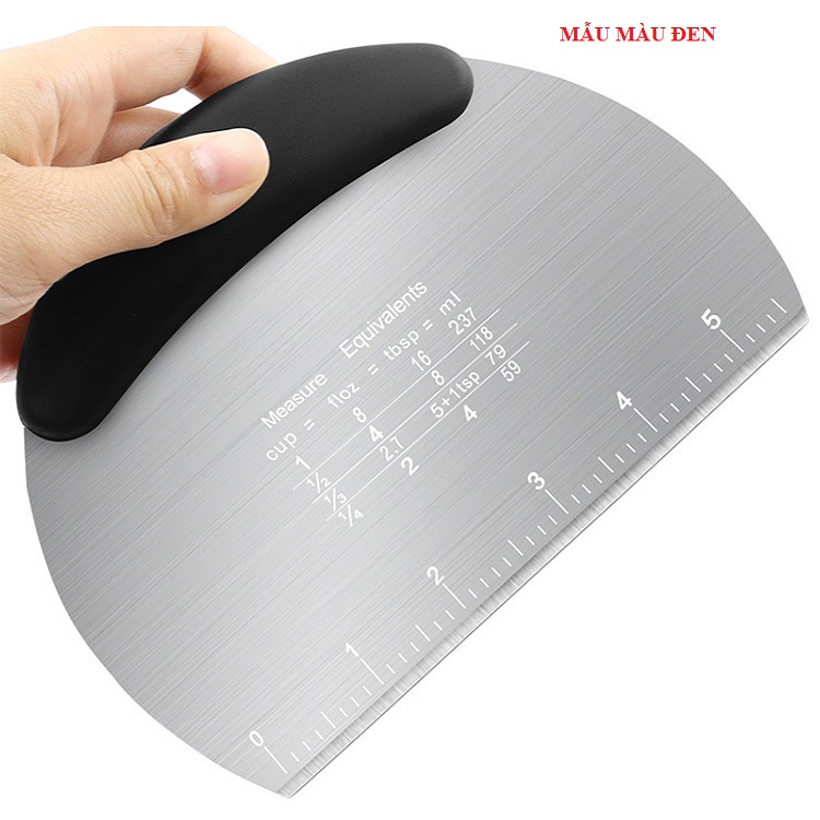 [1 CÁI] Dụng cụ cắt xắt bột, bánh mì, củ, quả bằng thép không gỉ cán nhựa dễ cầm - 000846