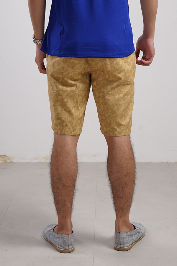 Quần short khaki KWIN KSO003S8 dáng regular fit suông nhẹ