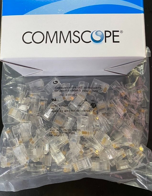 Hạt mạng rj45 Cat5e Commscope