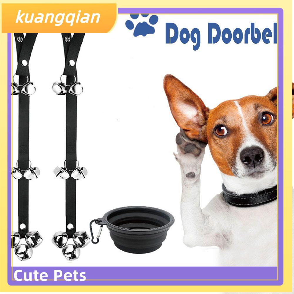 KUANGQIAN Sounding Dog Supplies Puppy Housetraining Potty Adjustable Strap