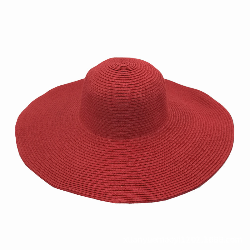 Women's Straw Hat Sun Hat Wide Brim Hat Summer Hat Floppy Beach Hat