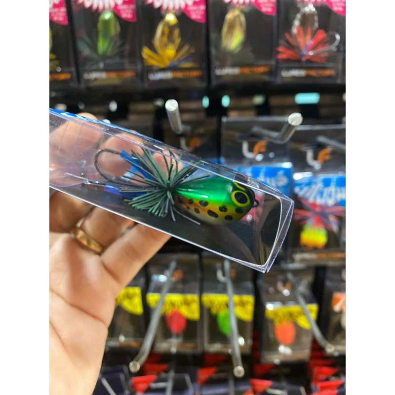 Mồi giả nhái nhảy cứng - lures factory - nano jump