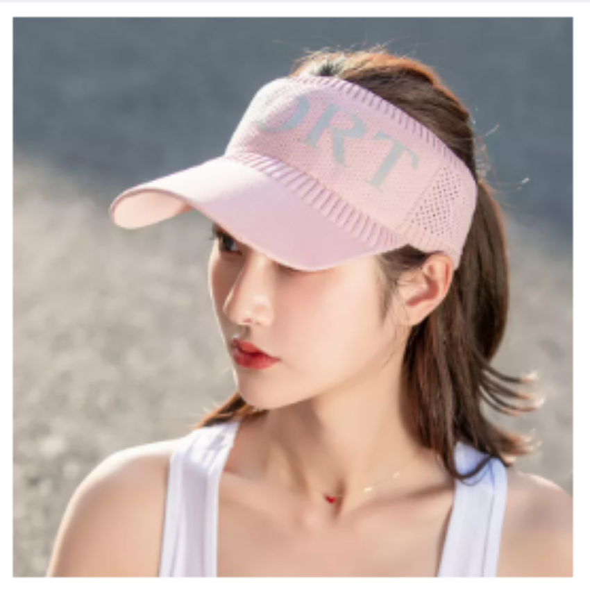 Mũ sport thể thao nữ - Mũ nửa đầu thể thao - Nón kết len nửa đầu - nón lưỡi trai đội nửa đầu - Nón thể thao nữ