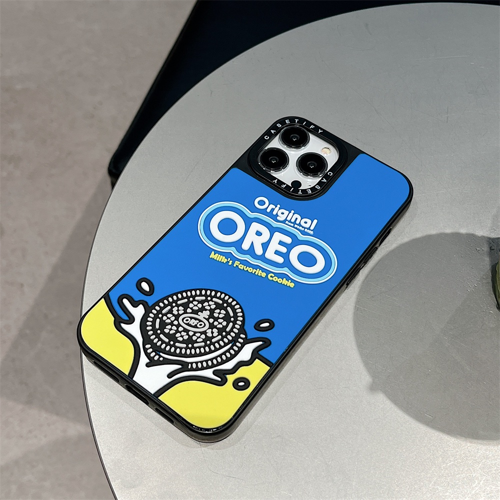 Ice FoxColorful Silicone Case For iPhone 14 15 Pro Max 3D Touch Hard Back Cover Case for iPhone 12 13 Pro Max Letters Orea Shockproof Case For iPhone 11 Case Tify Case