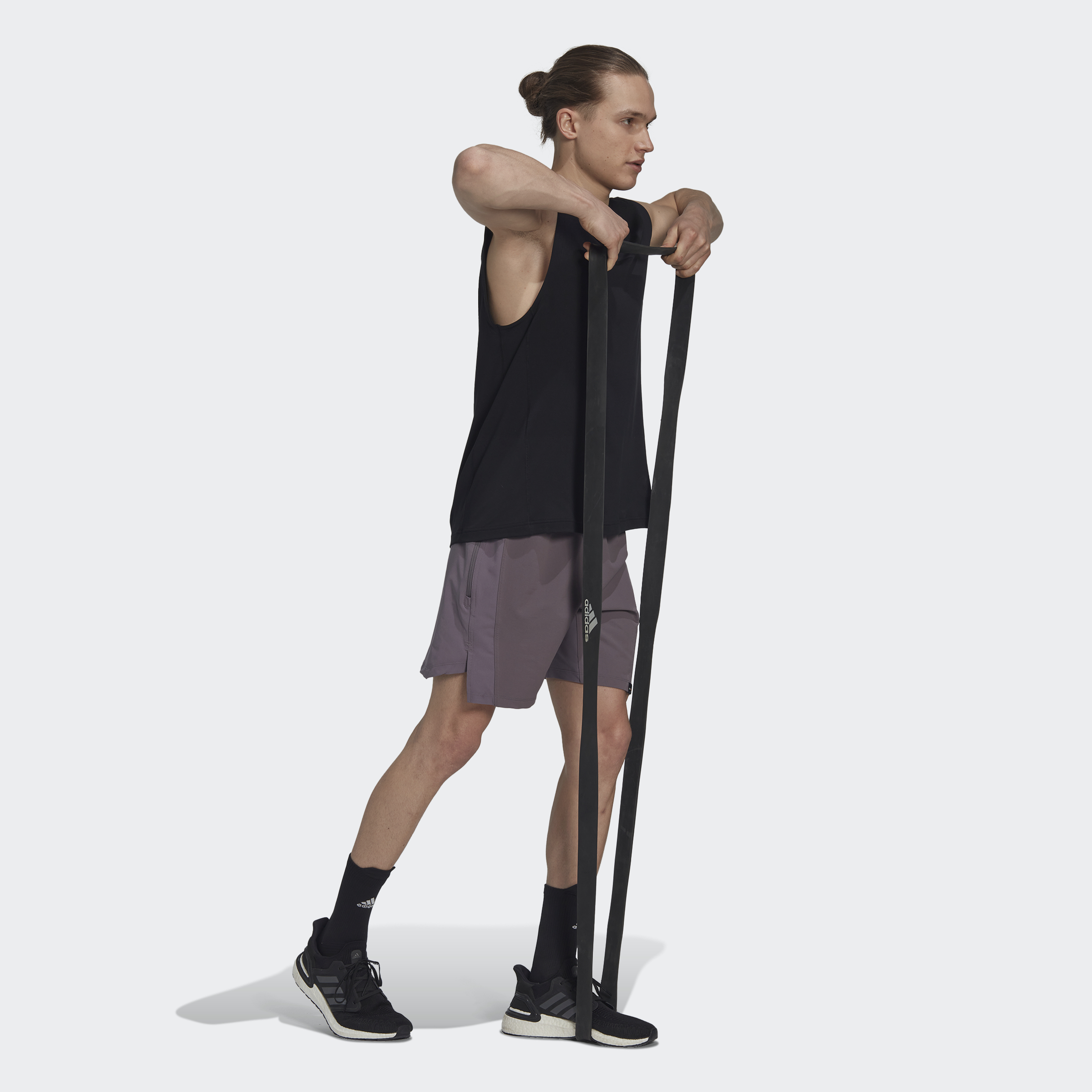 Adidas tập luyện quần short cordura tập luyện nam xám hl8764