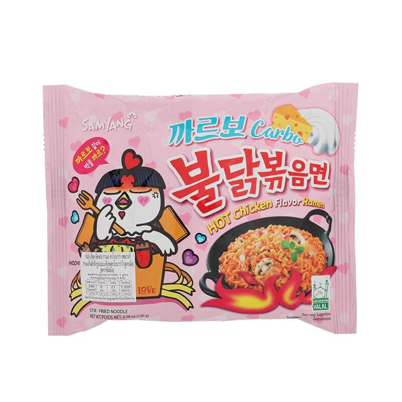 Mì gà cay carbonara samyang hàn quốc 130g