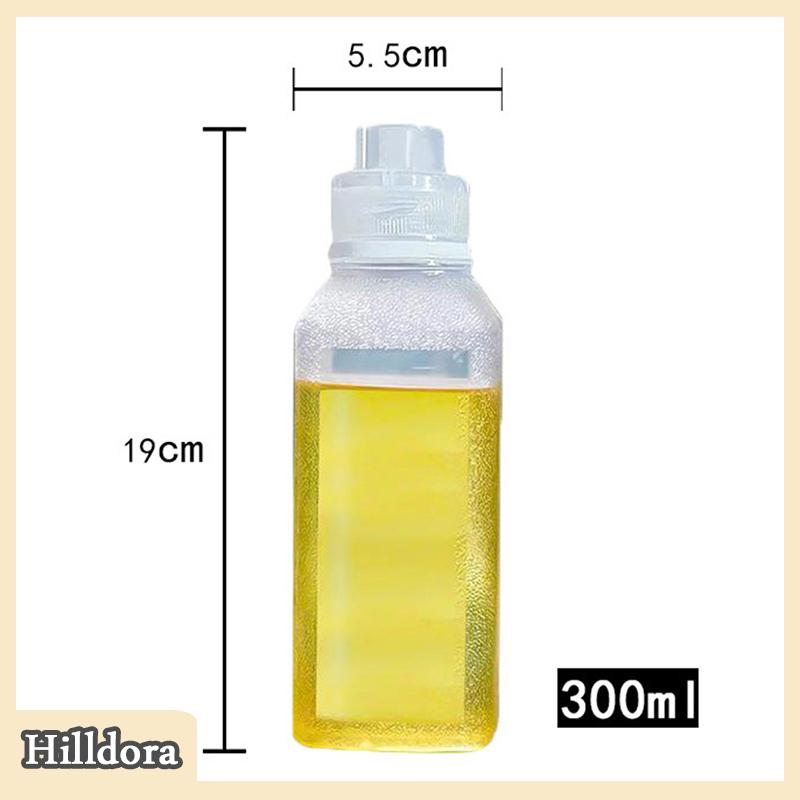 [Hilldora] 1 chai dầu 800ml 500ml chai xịt dầu nhà bếp chai gia vị ép chai nấu nướng sốt cà chua mù tạt