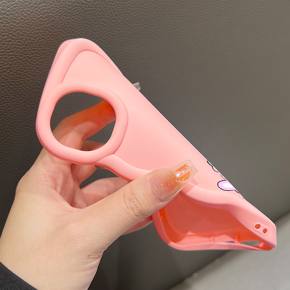 BILI for Tecno Pova 6 Neo Back Cover BTS Doll Pattern Design Wavy Soft Silicone Mobile Phone Covers. 