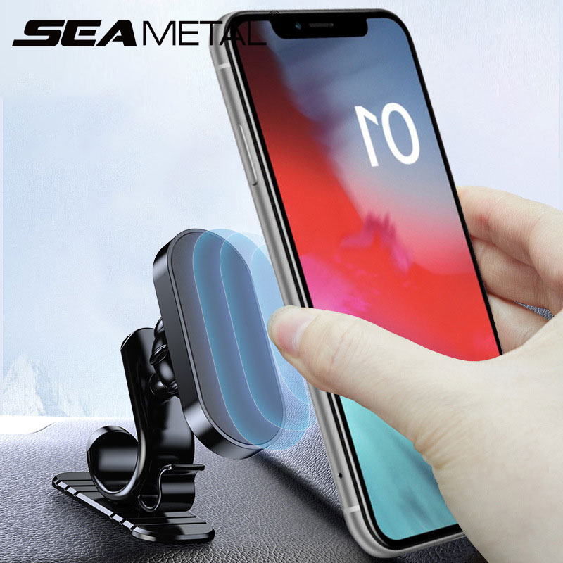 Magnetic Phone Holder 360° Rotation Multifunction Car Mount for Dashboard Desk