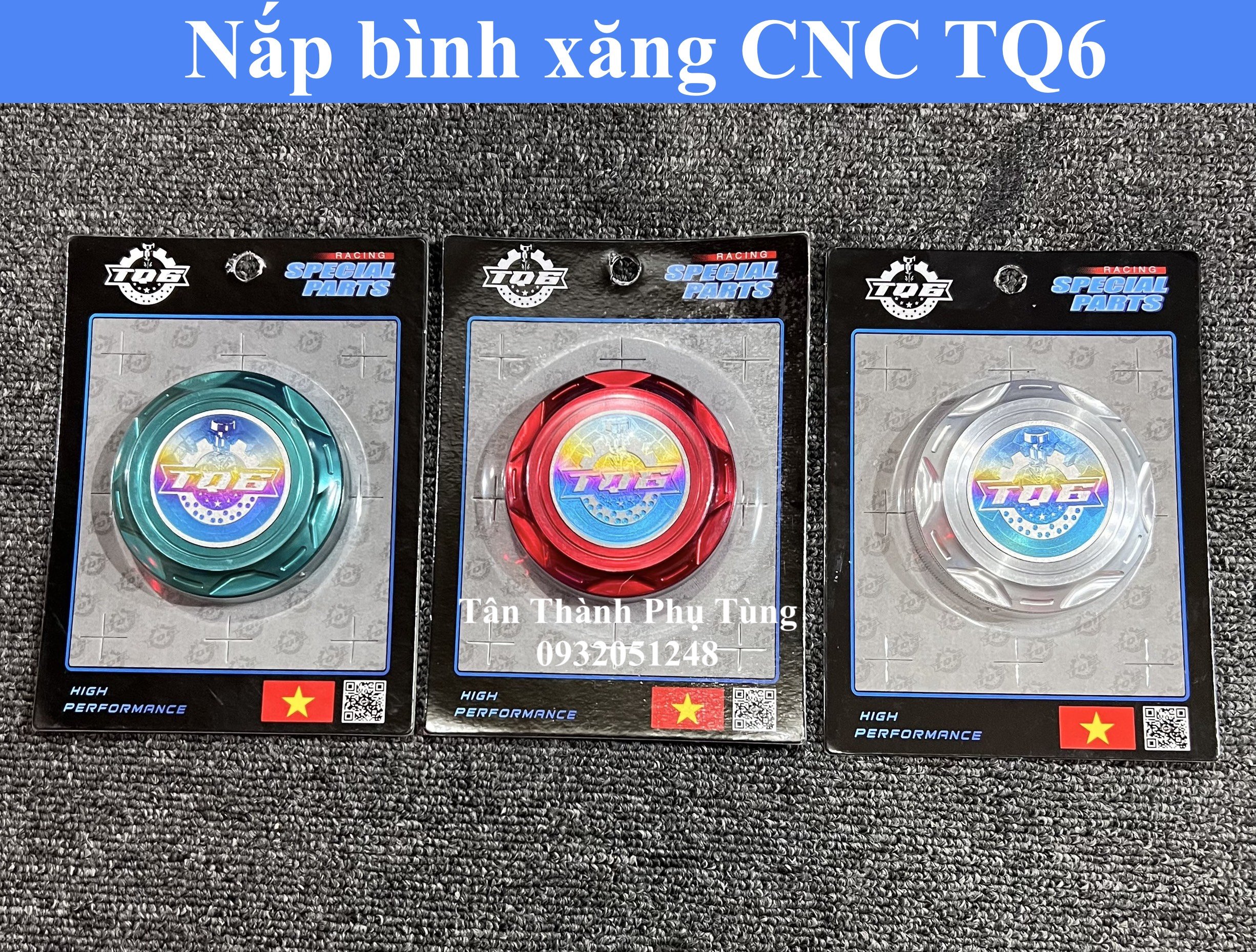 Nắp bình xăng CNC TQ6