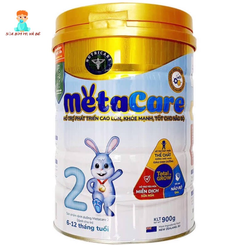 (Date mới) Sữa Metacare số 1,2,3,4 900g