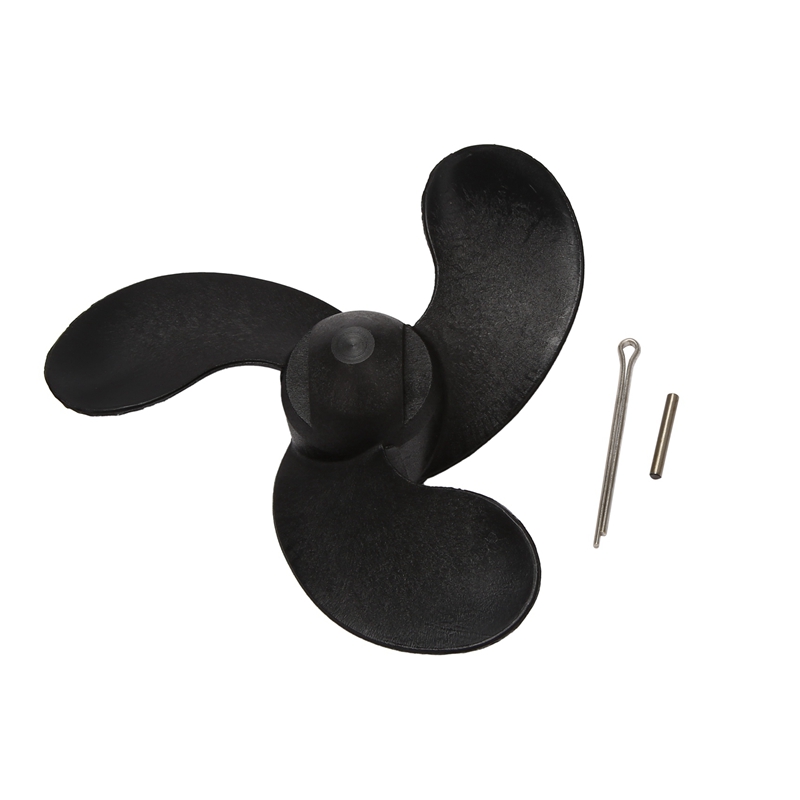 3 black leaves marine outboard propeller for mercury//tohatsu 3.5/2.5hp 47.05mm x 78.05mm