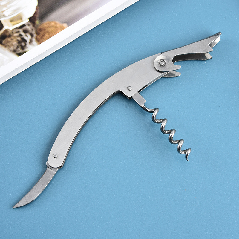 KS Stainless steel multifunctional red wine bottle opener
