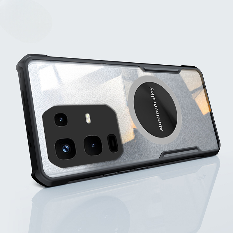 Phone case infinix Note 50Pro Hard Clear Transparent Shockproof Car Holder Adsorb Hollow Out Ring Back Cover infinix Note 50 Pro + Case. 