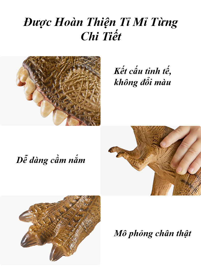 Mô Hình Khủng Long Cao Su Mềm - BabyCare