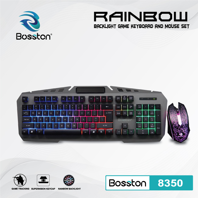 Combo bàn phím gaming mouse Bosston 8350