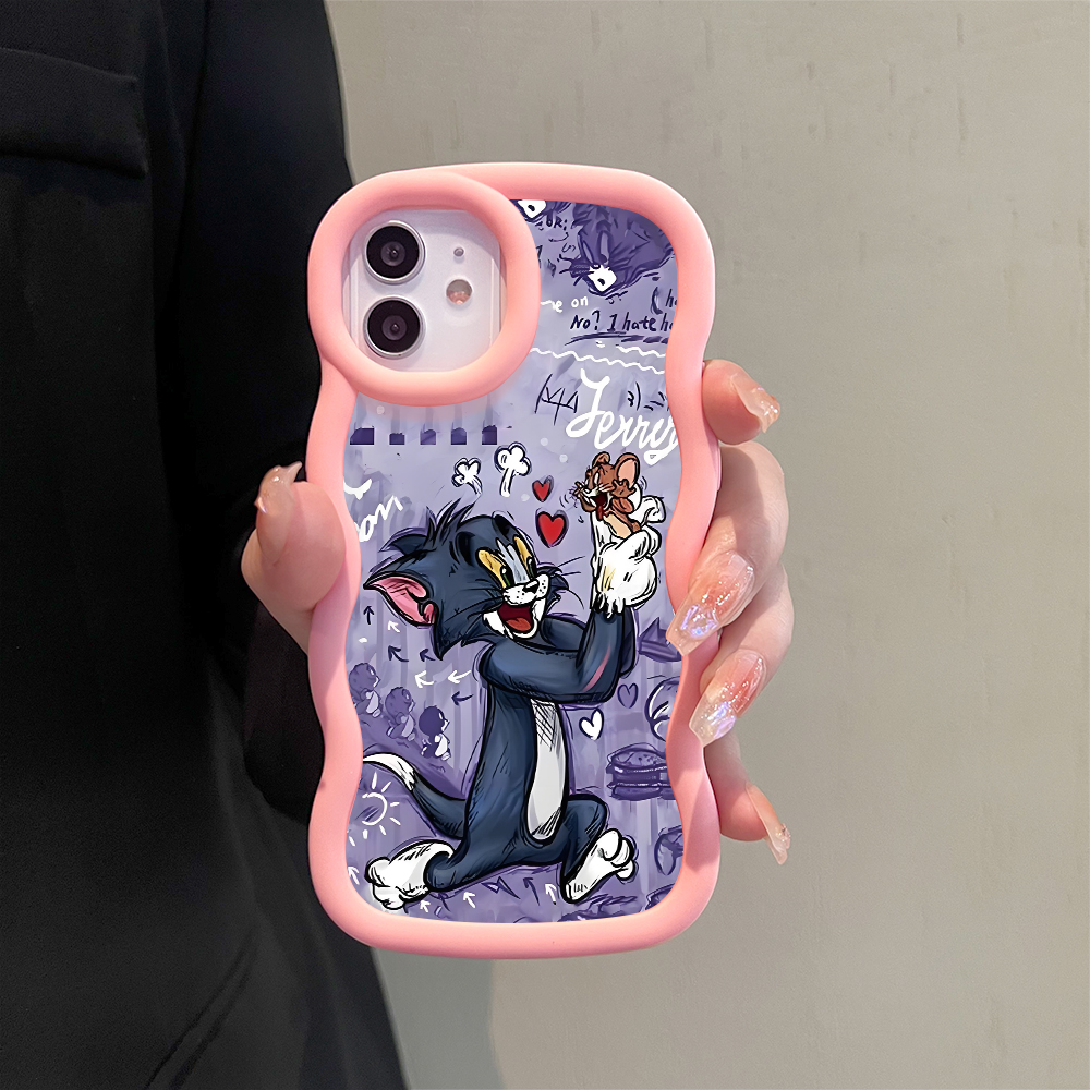 Hontinga%20for%20Infinix%20Hot%2050%204G%20Back%20Cover%20Tom%20and%20Jerry%20Pattern%20Luxury%20Phone%20Cover%20Soft%20Silicone%20Macaron%20Wave%20Mobile%20Case%20-%20Image%209