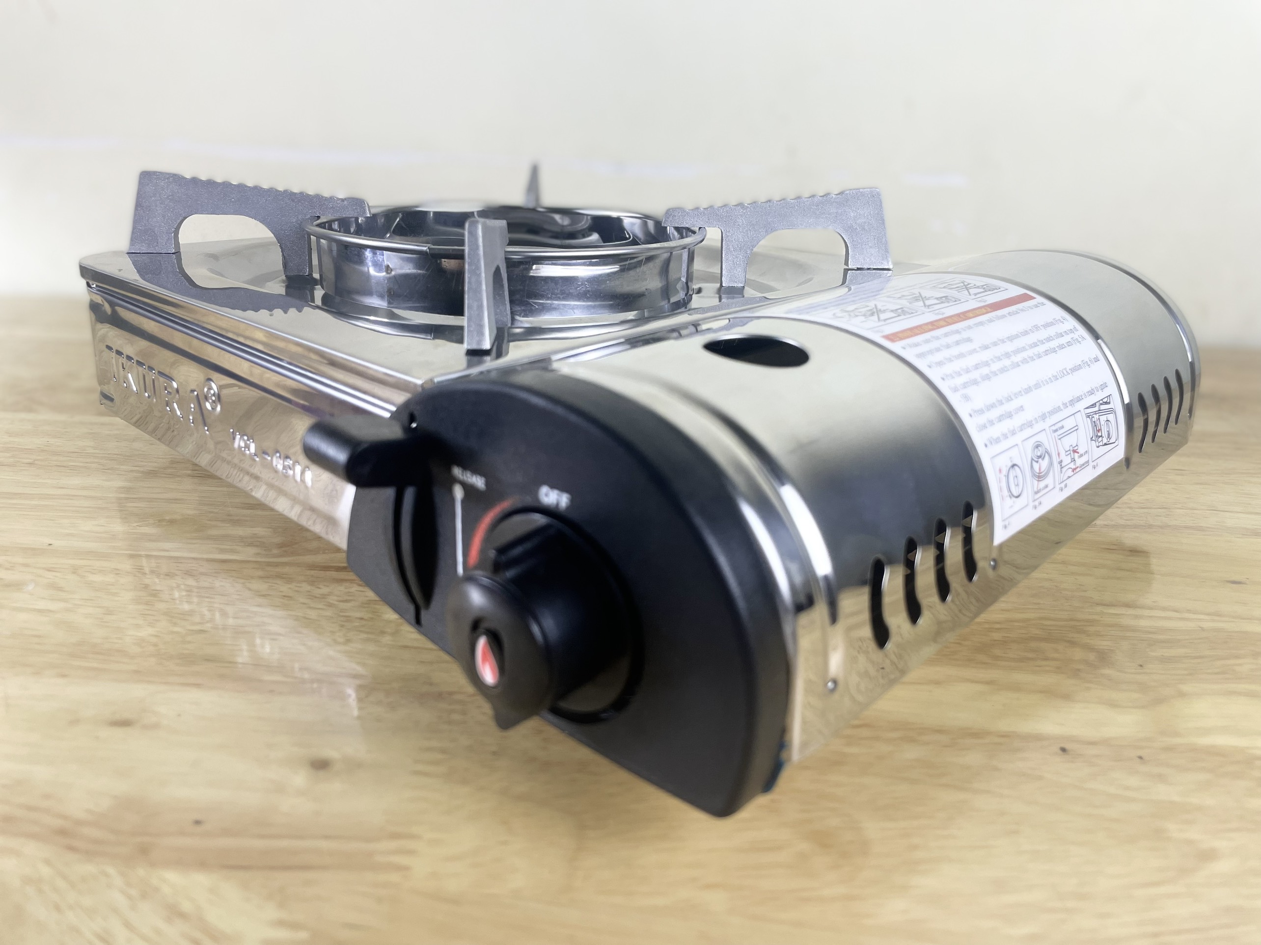 [HCM]Bếp Gas Mini Inox - (0514 inox) - Bếp du lịch tiện lợi