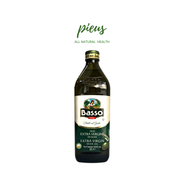 Dầu oliu siêu nguyên chất | extra virgin olive oil basso 250 ml/ 500 ml/ 1 lit - dầu ăn giàu dinh dưỡng nhập khẩu ý - pieus house