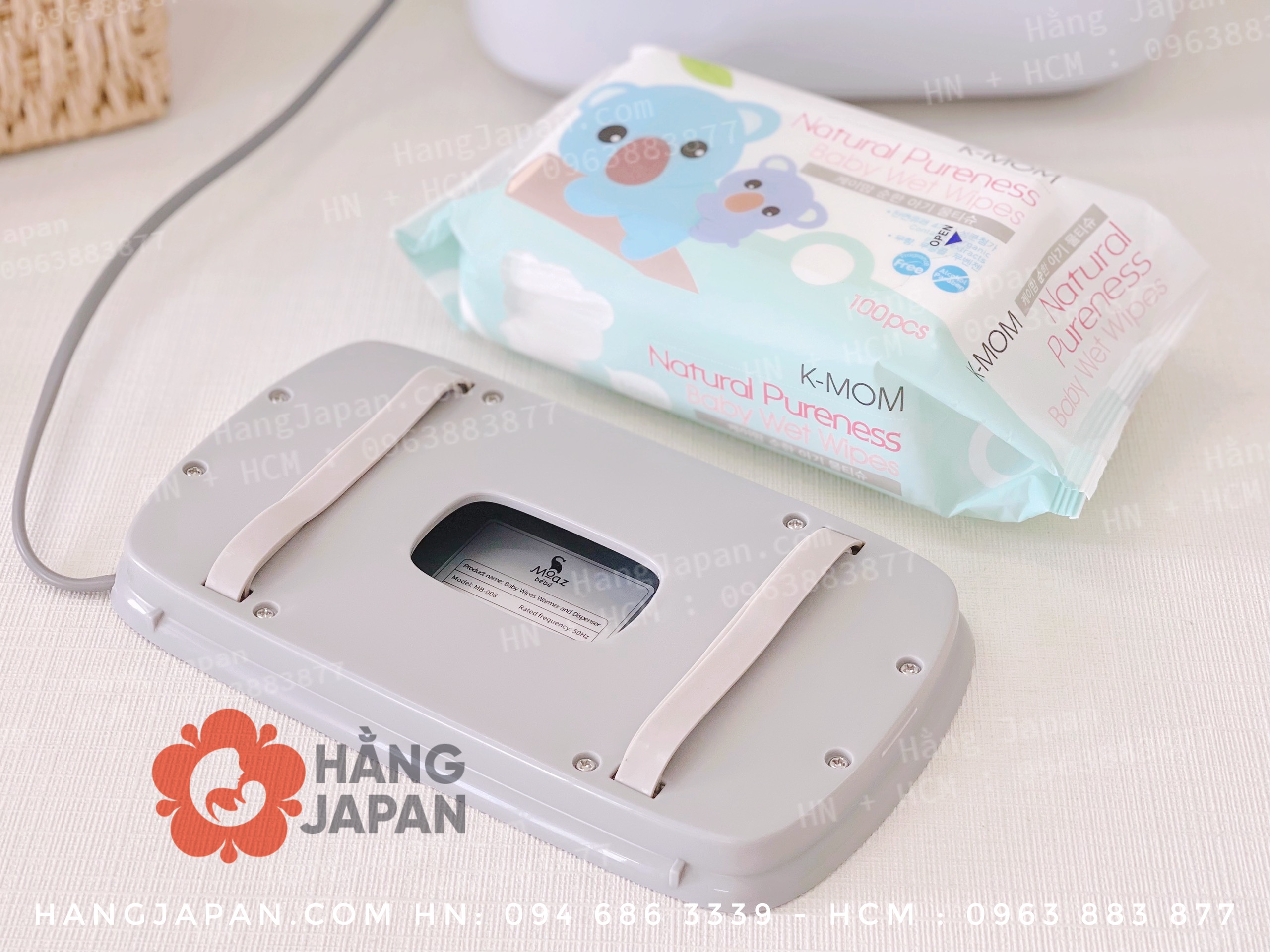 Thiết bị làm ấm khăn ướt Moaz Bebe  MB008