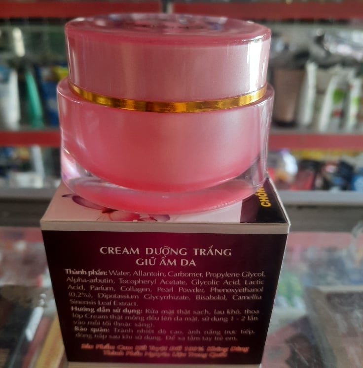 kem evi dưỡng trắng giữ ẩm da 30g