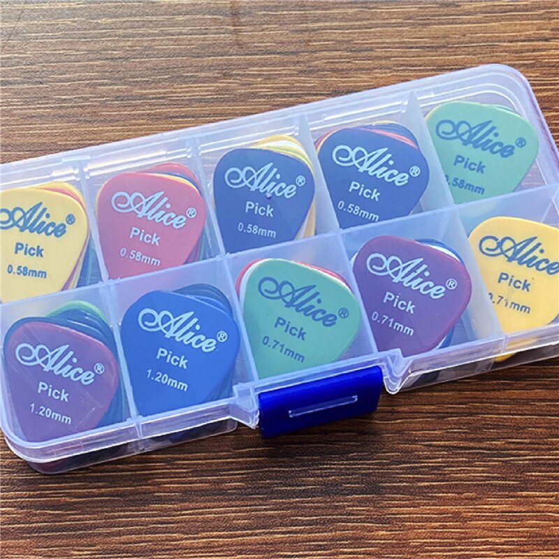 Multicolor Guitar Picks 24 Pieces ABS Premium Plastic Guitar Picks For Acoustic Electric Guitars Bass Or Ukulele