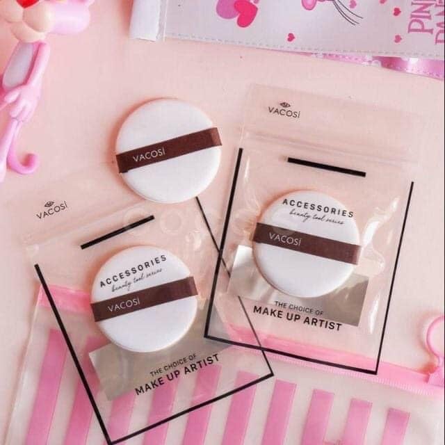 [HCM] Vacosi Bông Phấn Cushion Sponge BP22 [Gói 01 Cái]