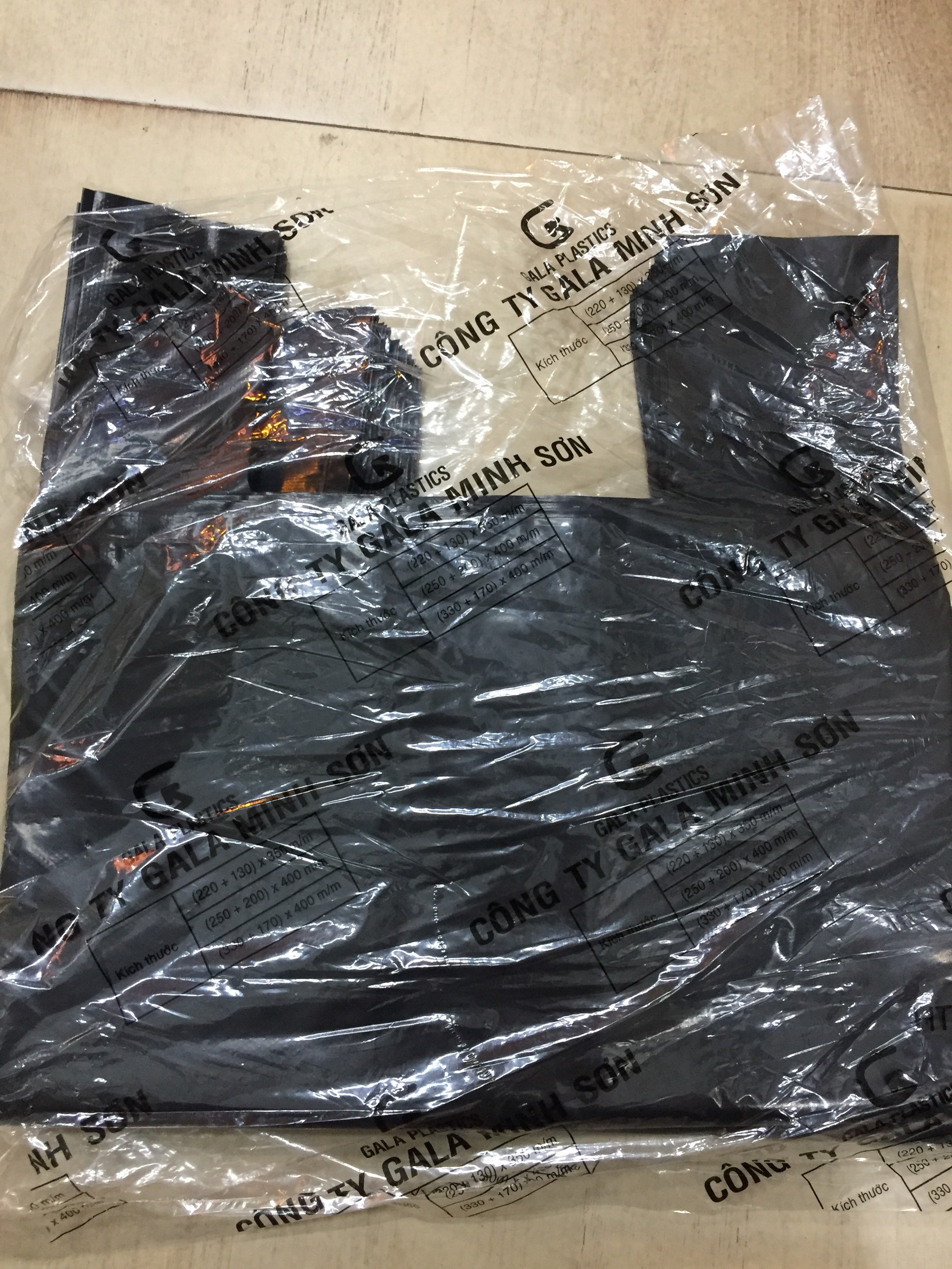 1kg túi nilong đen loại đẹp (Bóng-Dai-Dầy)