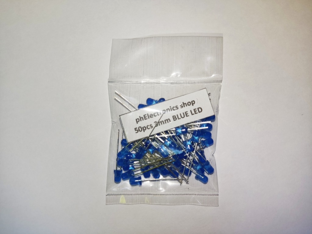 50pcs 3mm LED red led green led yellow led blue led white led 3mm light