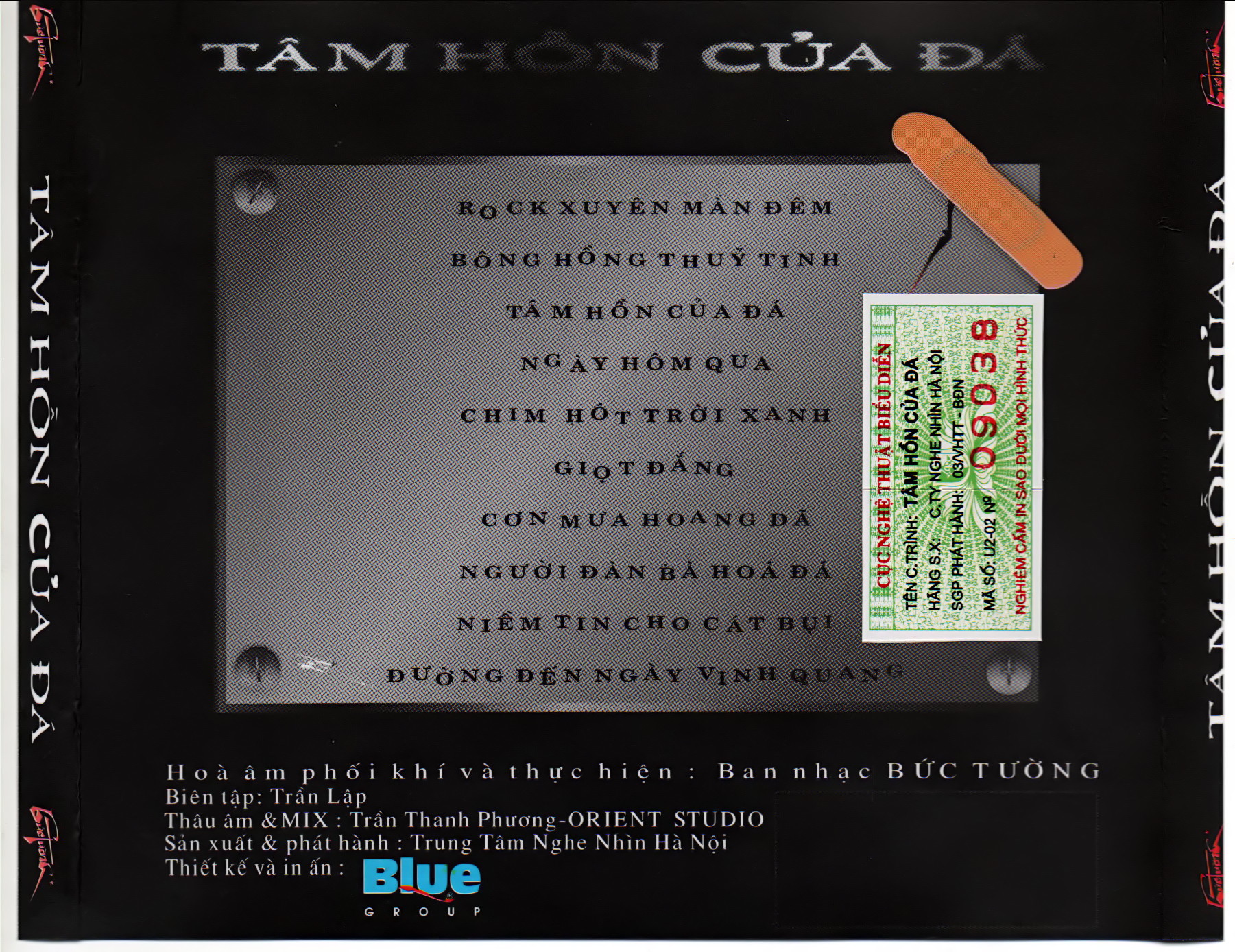 bộ 4 cd nhạc buc tuong