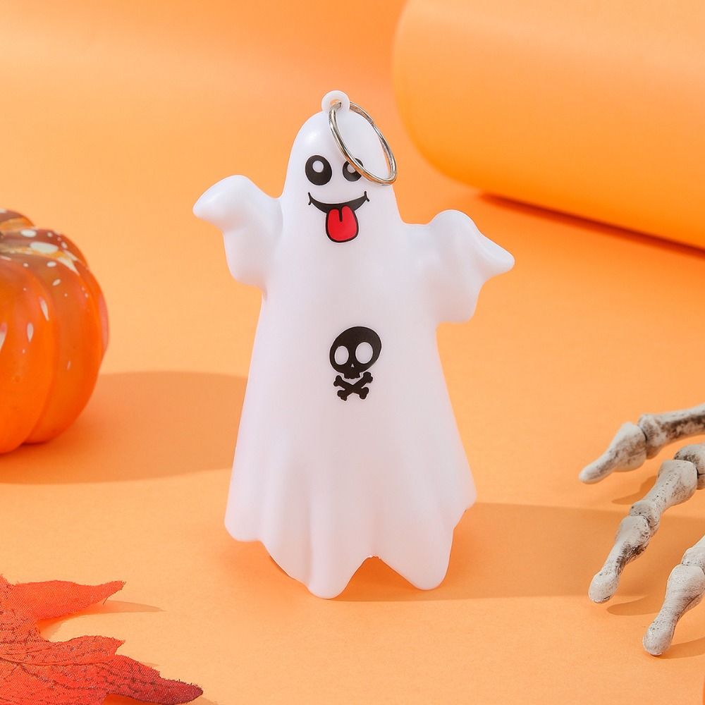 Party Supplies Plastic LED Halloween Lantern DIY Hanging Candle Light Portable Cute Night Lamp Gift. 