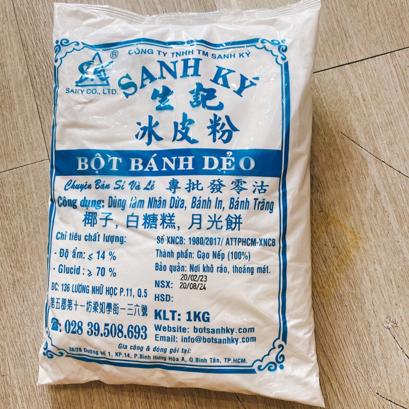 Bột Bánh Dẻo Sanh Ký(Xanh-Đỏ)