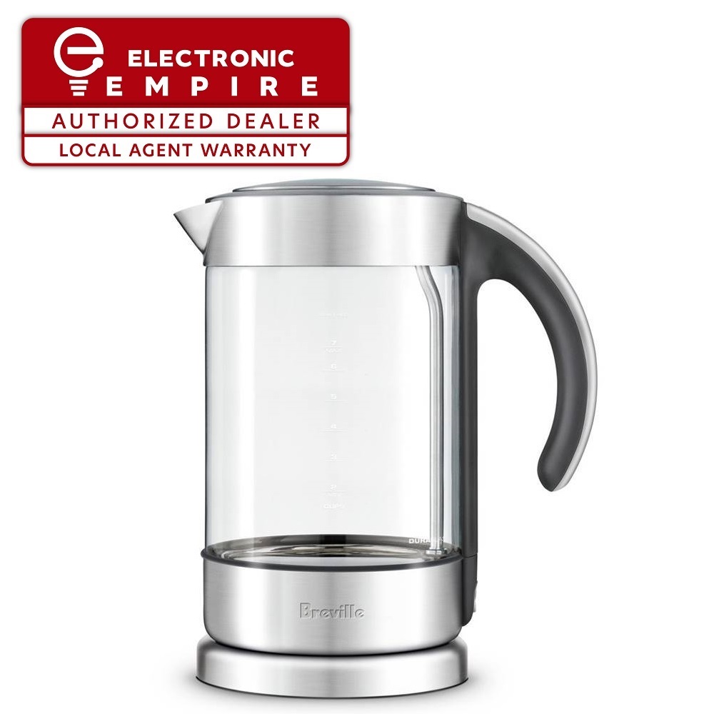 Breville BKE750 the Crystal Clear™ Glass Kettle 1.7L Lazada Singapore