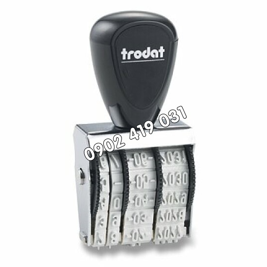 Dấu ngày tháng năm tiếng việt trodat 1010 ma