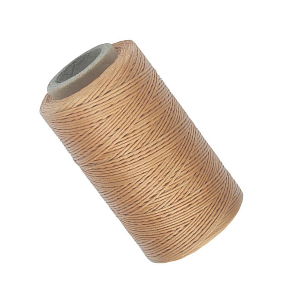 Bntech 0.8mm 150d 260m flat sewing waxed wax thread for leather