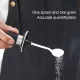 【Free rice spoon】250ML Seasoning Bottle Glass Spice Jar Spice Airtight Containers Condiment Salt Storage Bottle Spice Darestoper. 