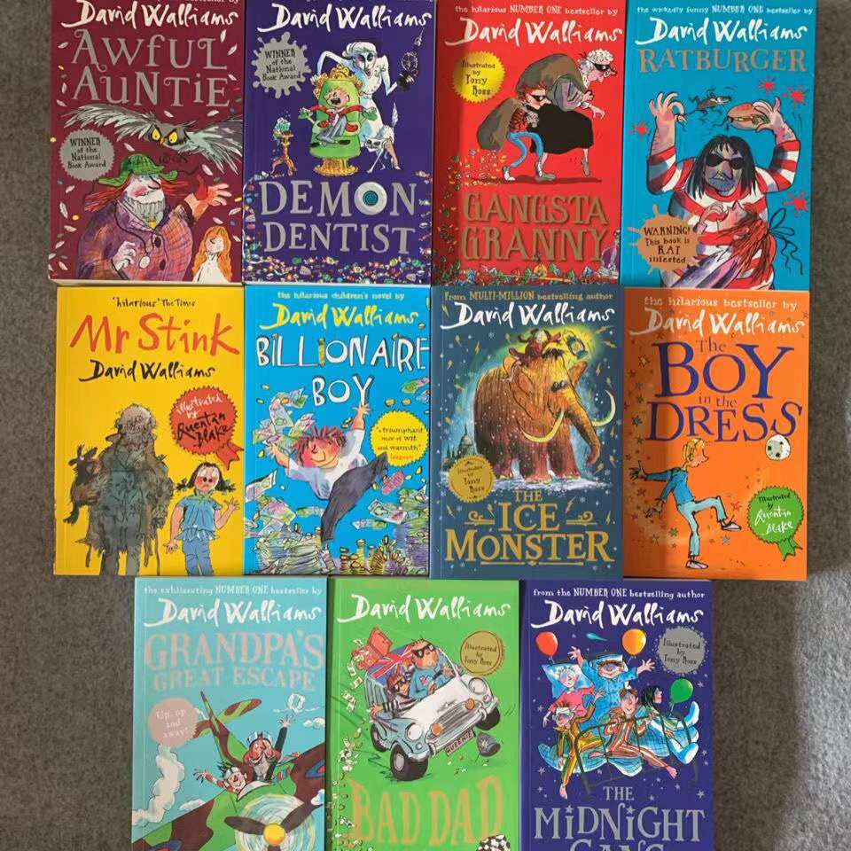 洋書児童書David Williams 11冊 David Walliams 英書 洋書 11冊セット 洋書児童書David Williams