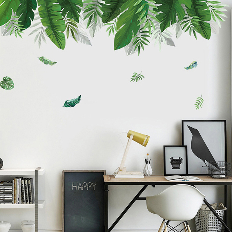 Tropical%20Plant%20Green%20Leaves%20Wall%20Stickers%20for%20Living%20room%20Bedroom%20Sofa%20Wall%20Decor%20PVC%20Vinyl%20Wall%20Decals%20Home%20Decoration%20-%20Image%205