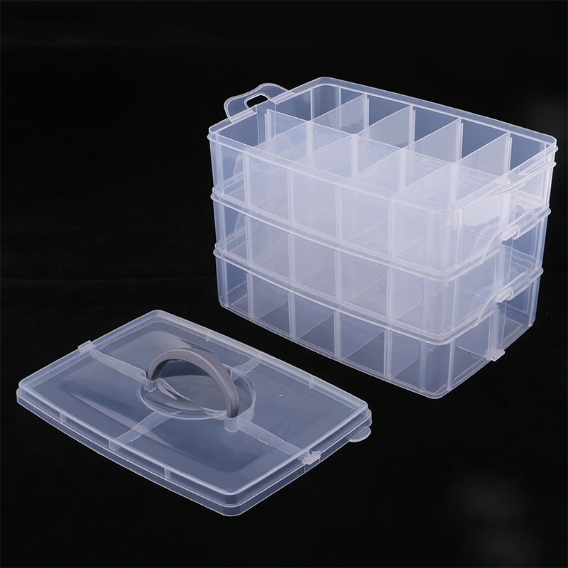 3%20Layer%20Stackable%20Clear%20Plastic%20Jewelry%20Beads%20Box%20Organizer%20Storage%20Case%20Container%20With%20Adjustable%20Dividers%2030%20Grids%E3%80%80Junna%20-%20Image%205