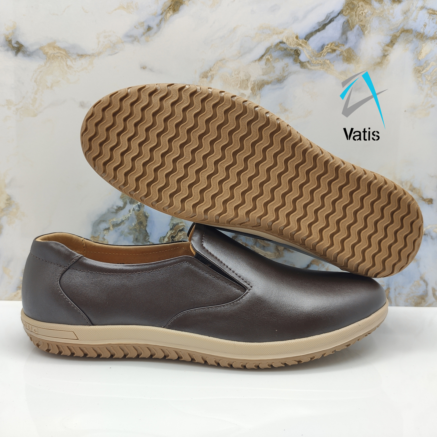 GIÀY LƯỜI DA BÒ CAO CẤP VATIS VA2001
