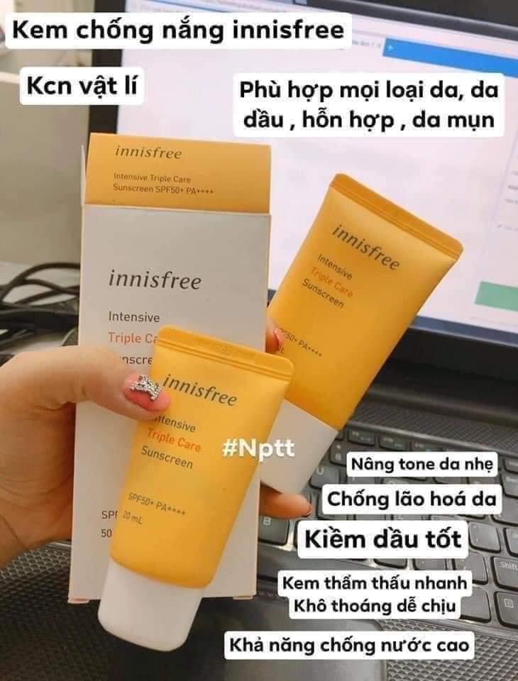 Kem chống nắng Innisfree Hàn Quốc 50ml
